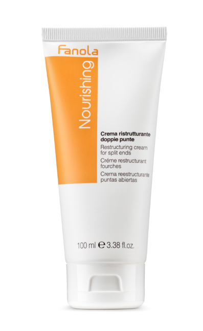 Crème restructurante pour pointes fourchues.