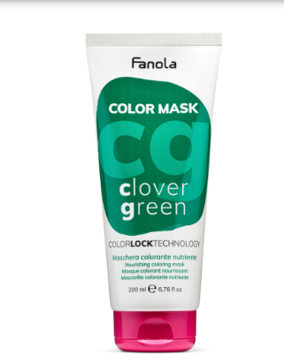 Nourishing colouring mask clover green