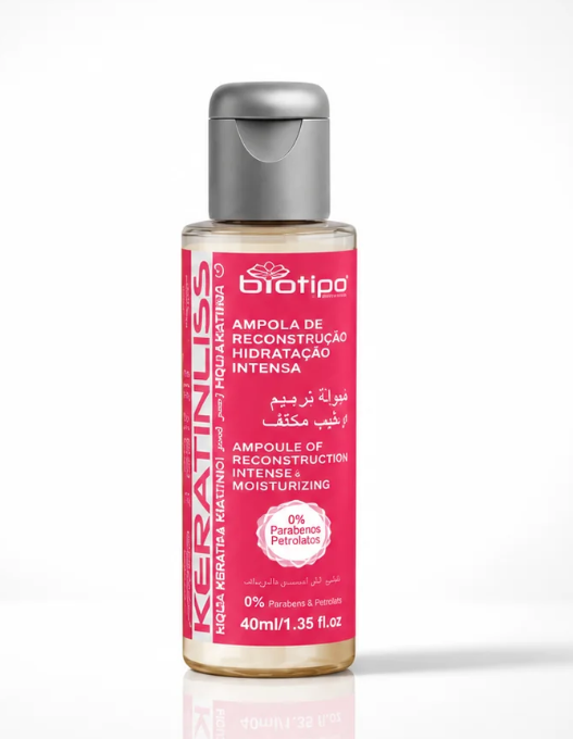 KERATINLISS Ampoule Reconstructrice Cheveux noirs – Image 3