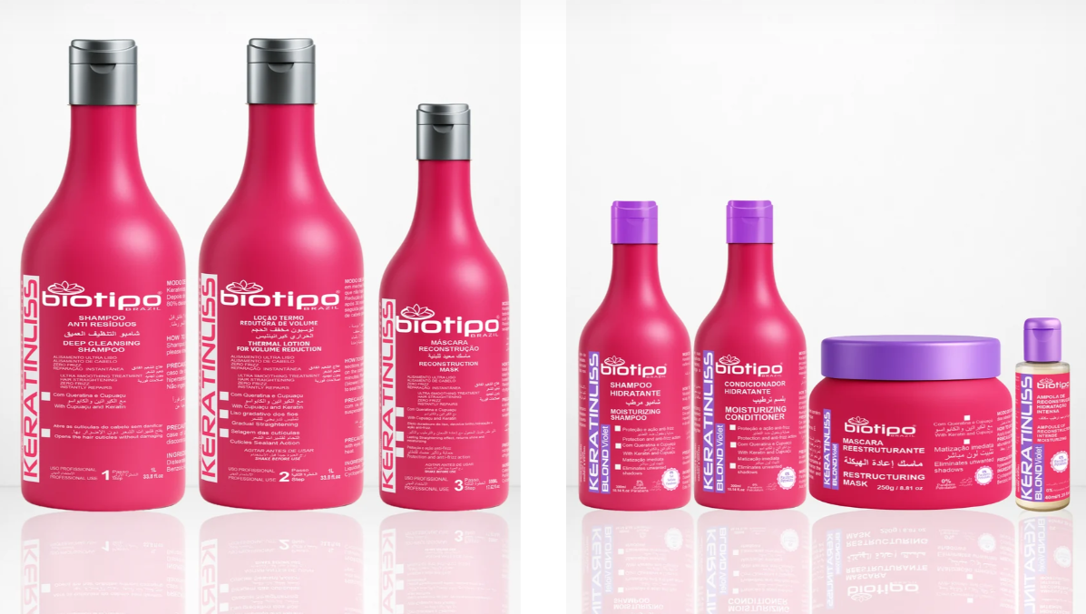 Kit complet Keratinliss Cheveux noirs