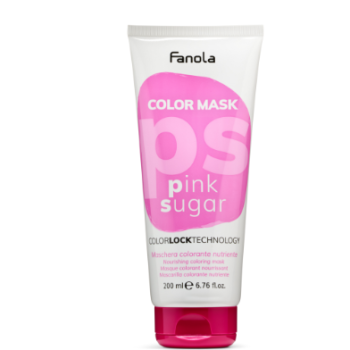Masque colorant nourrissant au sucre rose